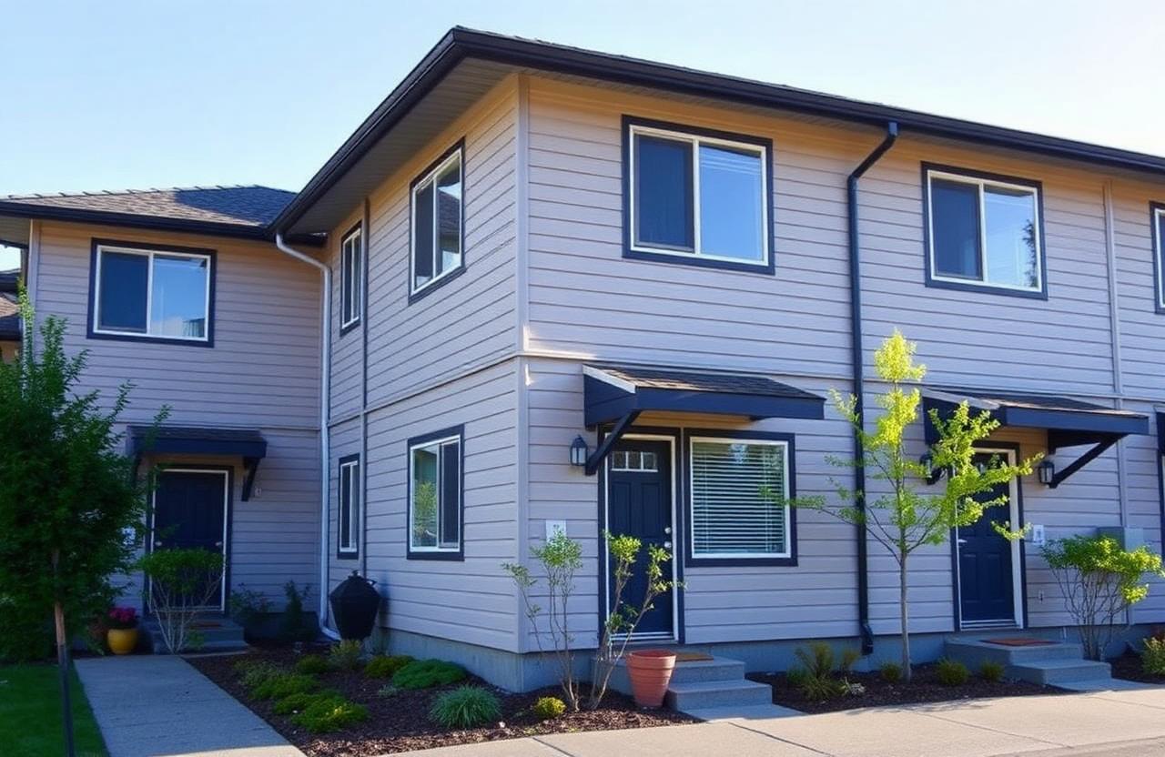 Townhome-style condo listing
